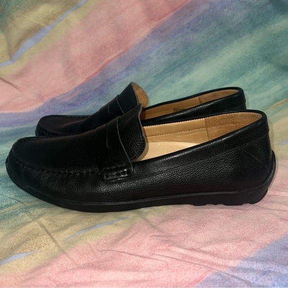 Samuel Hubbard Free Spirit Black Leather Slip-On Loafer Shoes men’s size 12 main image 4